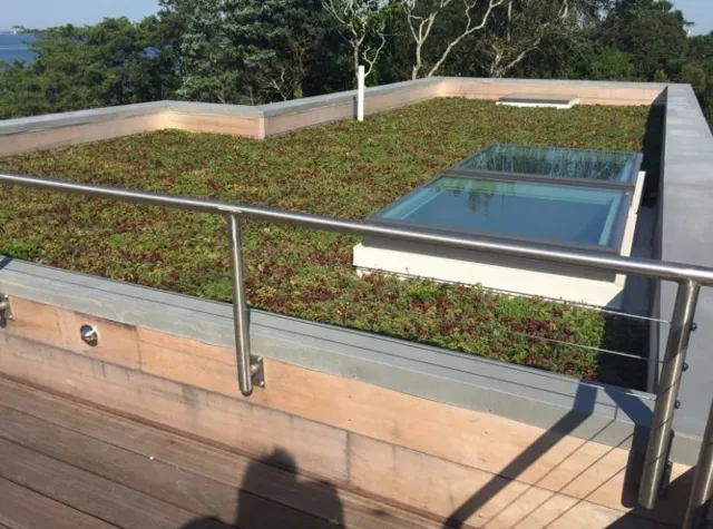 Flat Roof Gardens by Cape Cod Roofing & Siding