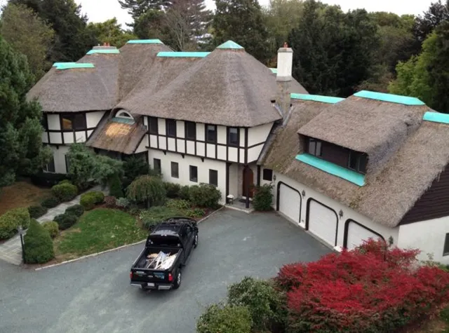 Thatch Roofs by Cape Cod Roofing & Siding